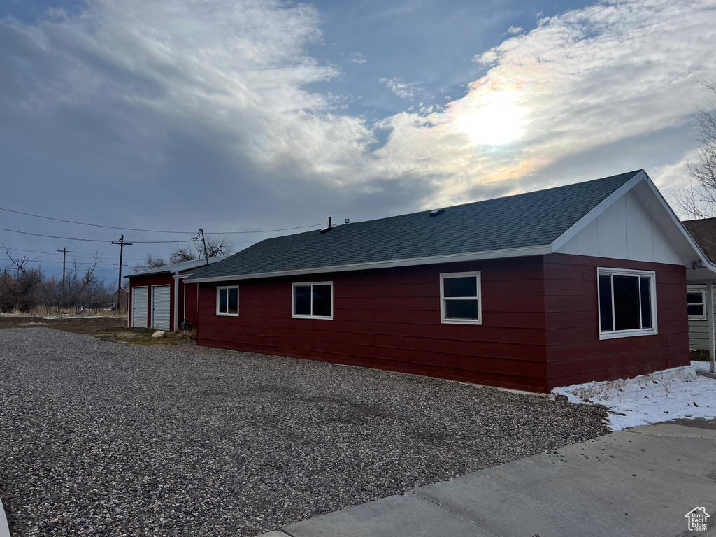 View of side of property