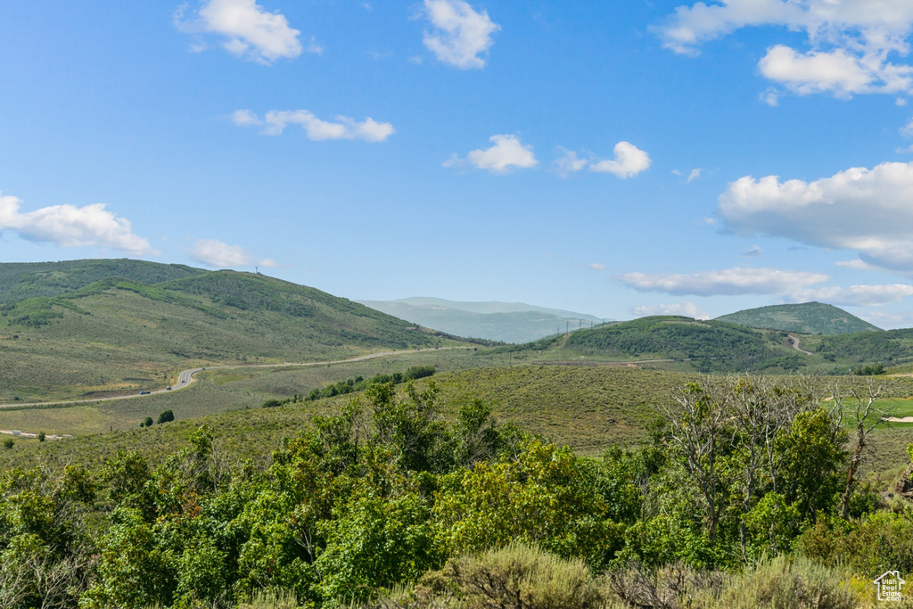 View of mountain backdrop