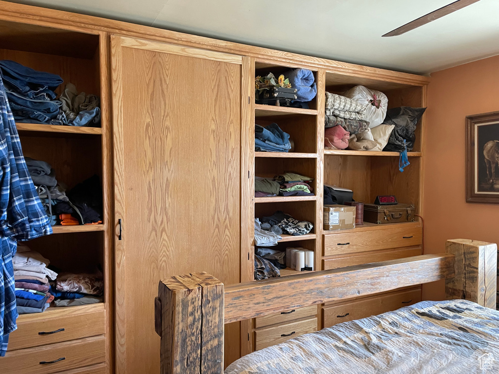 View of closet