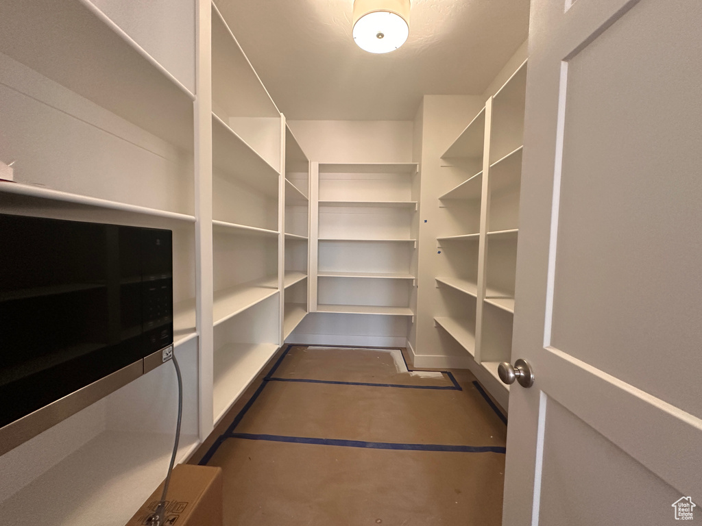 View of storage area