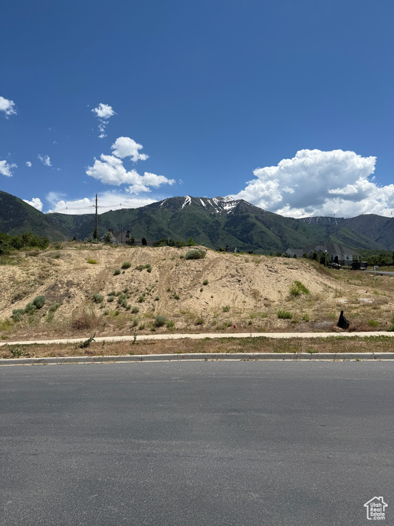 View of mountain background