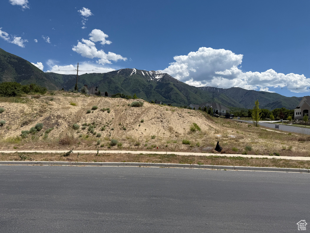 View of mountain backdrop