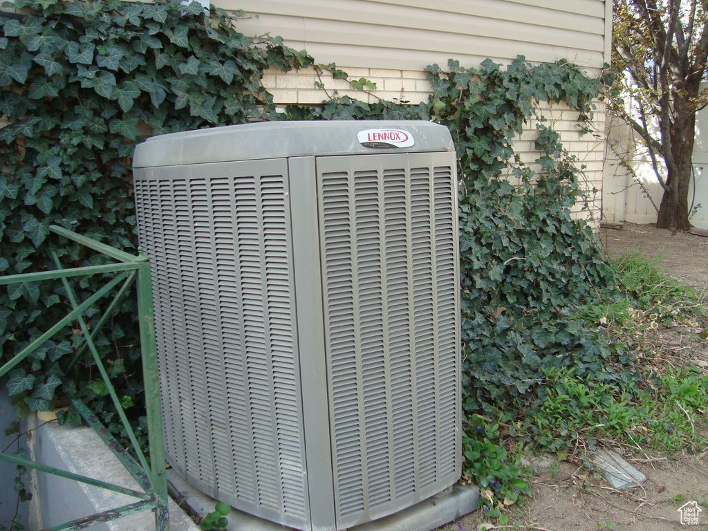 Details with central air condition unit