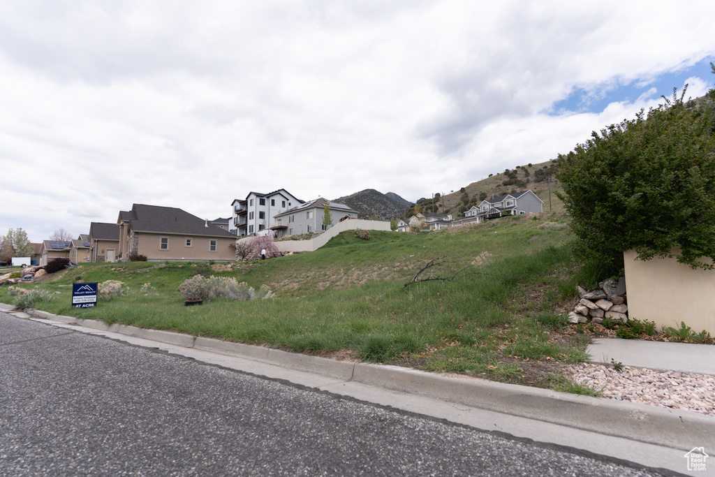 View of road with curbs