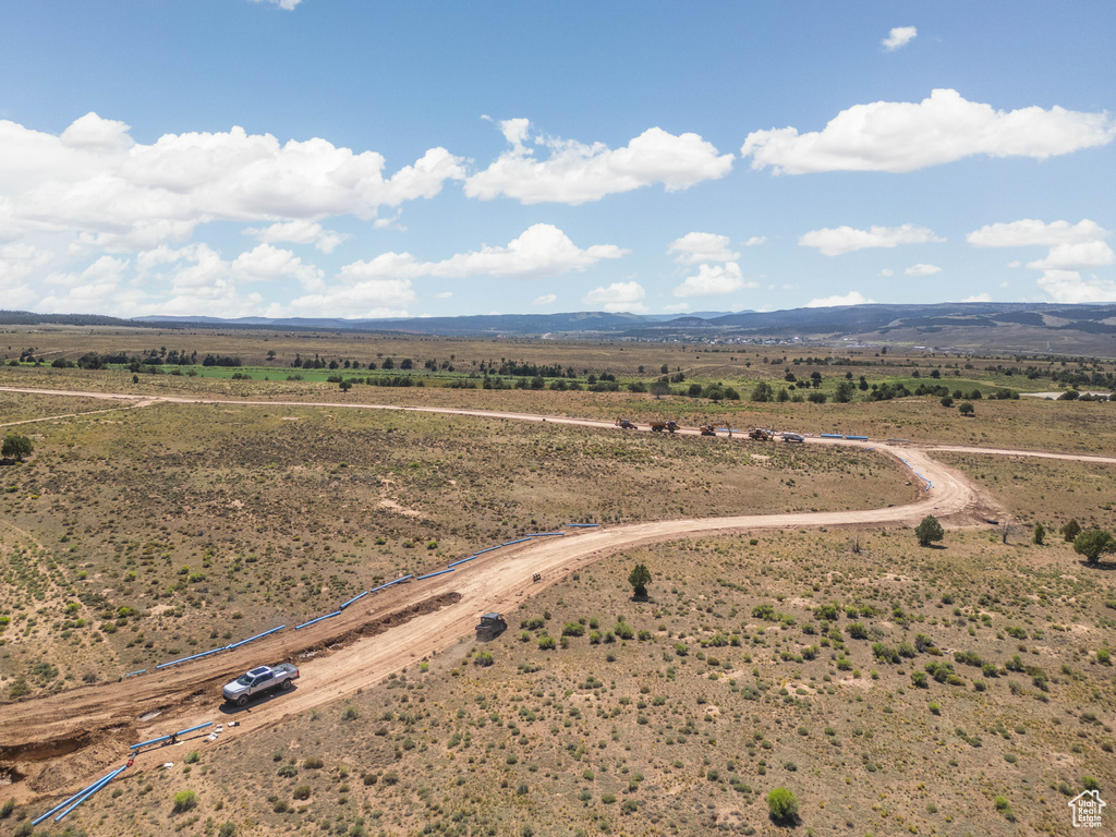 Drone / aerial view featuring a rural view