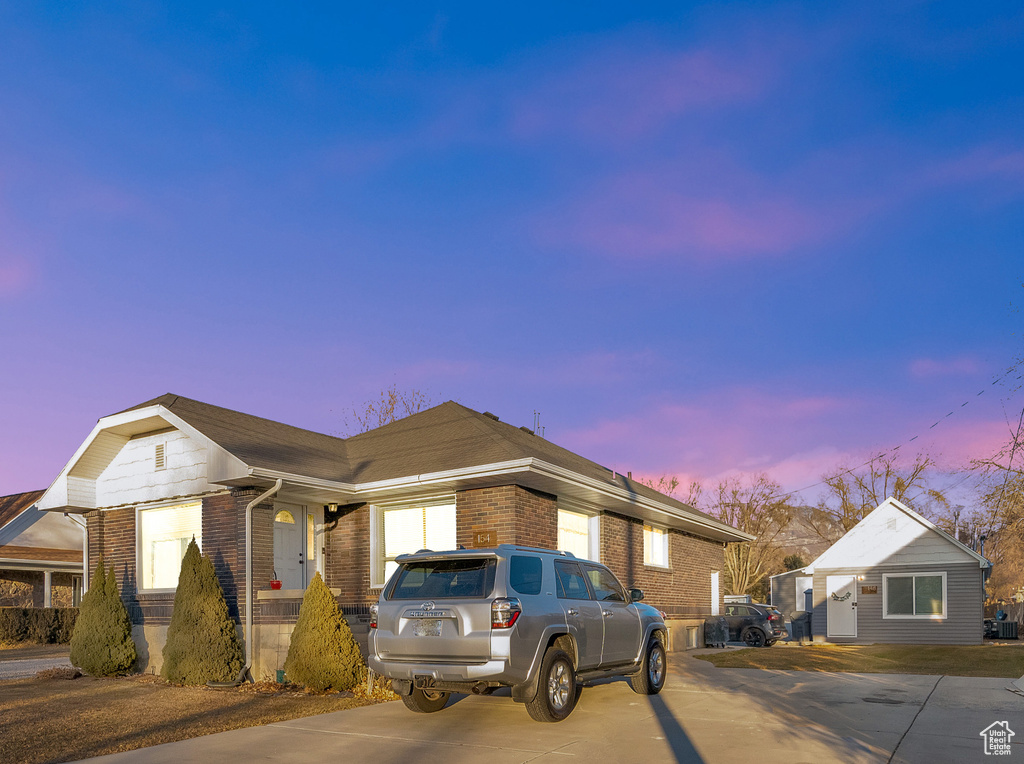 View of ranch-style home