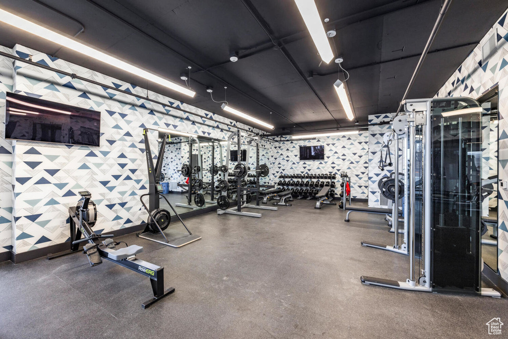 View of gym