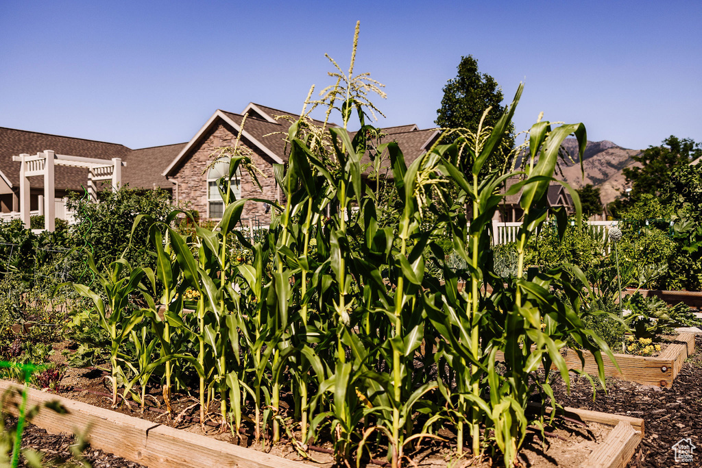 View of side of property