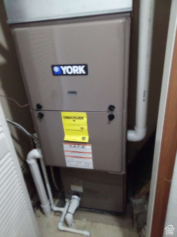 View of utility room