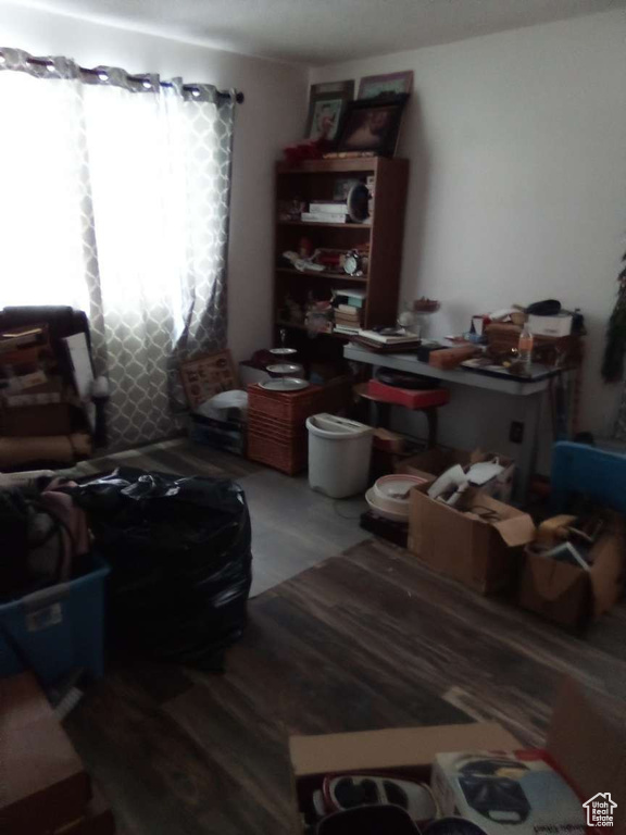 View of storage room