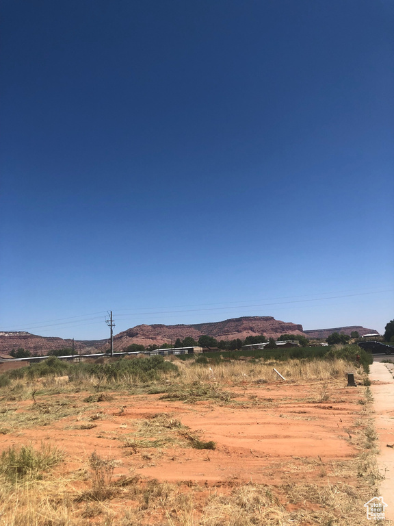 Property view of mountains featuring a rural view