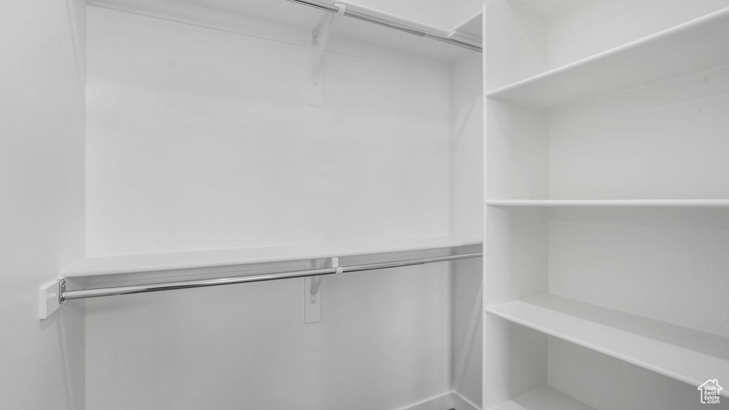 View of spacious closet