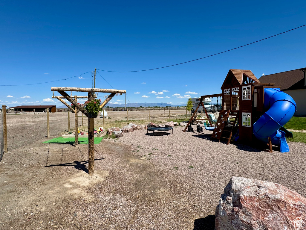 View of play area