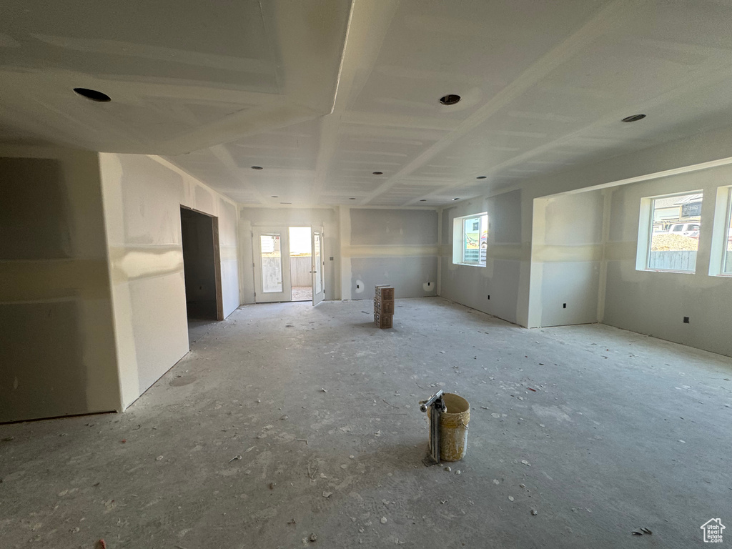 View of spare room