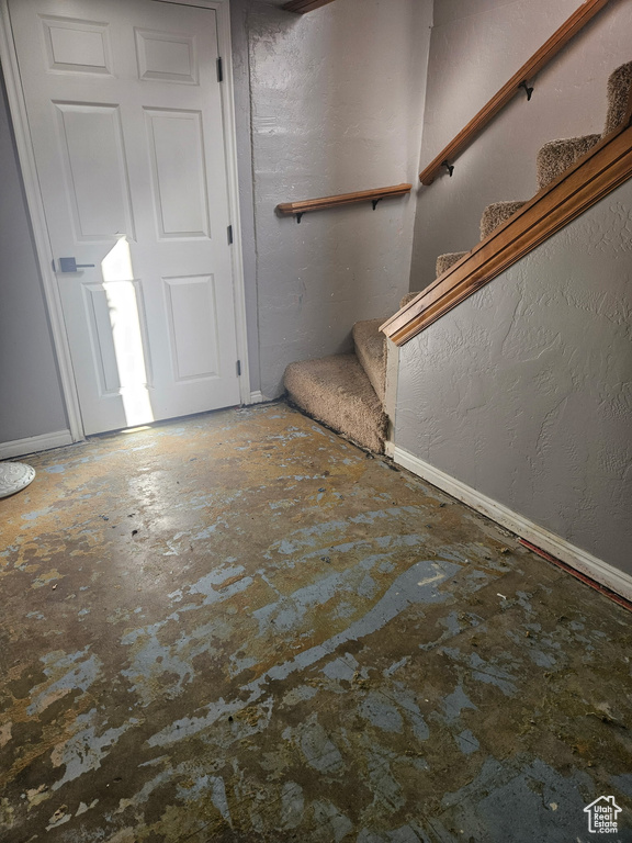 Interior space with baseboards