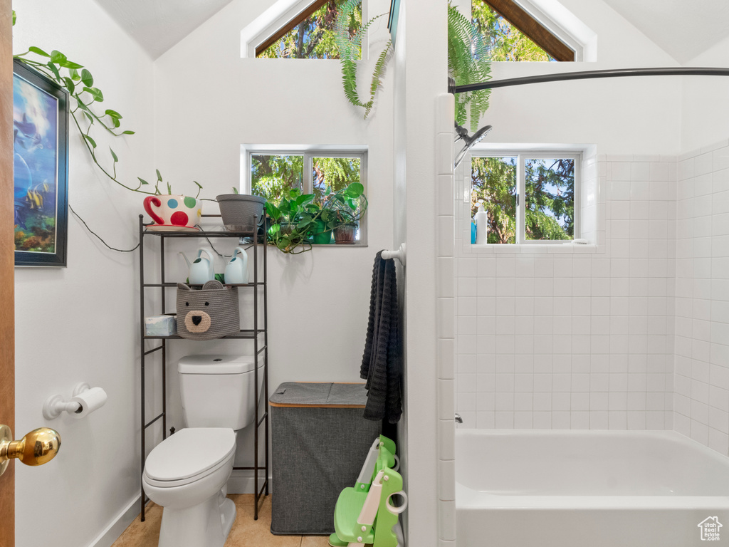 Bathroom with toilet