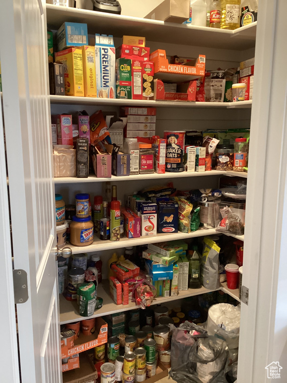View of pantry