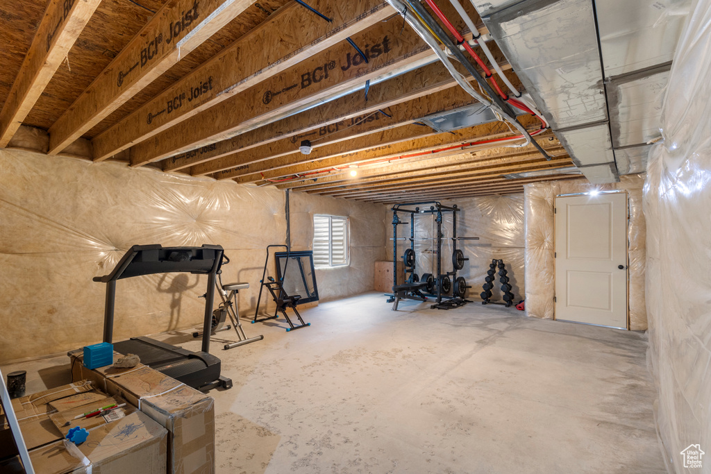 View of workout room