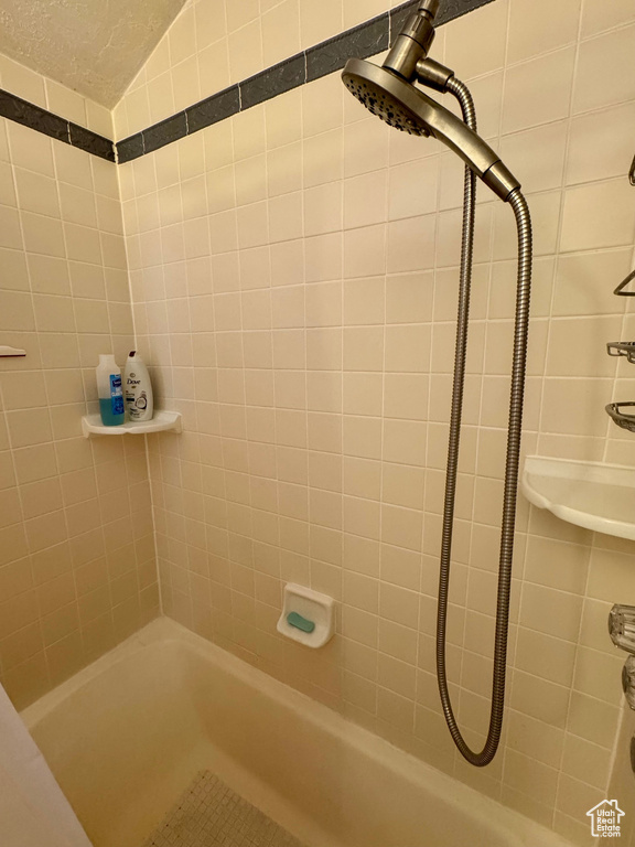 Full bathroom featuring bathing tub / shower combination