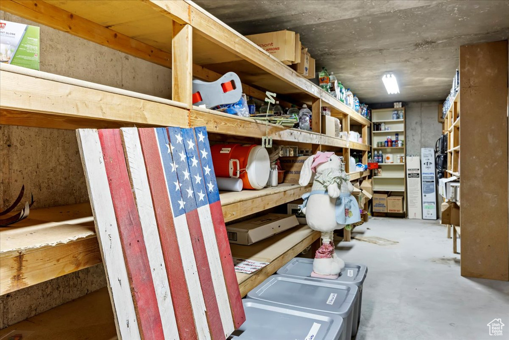 View of storage