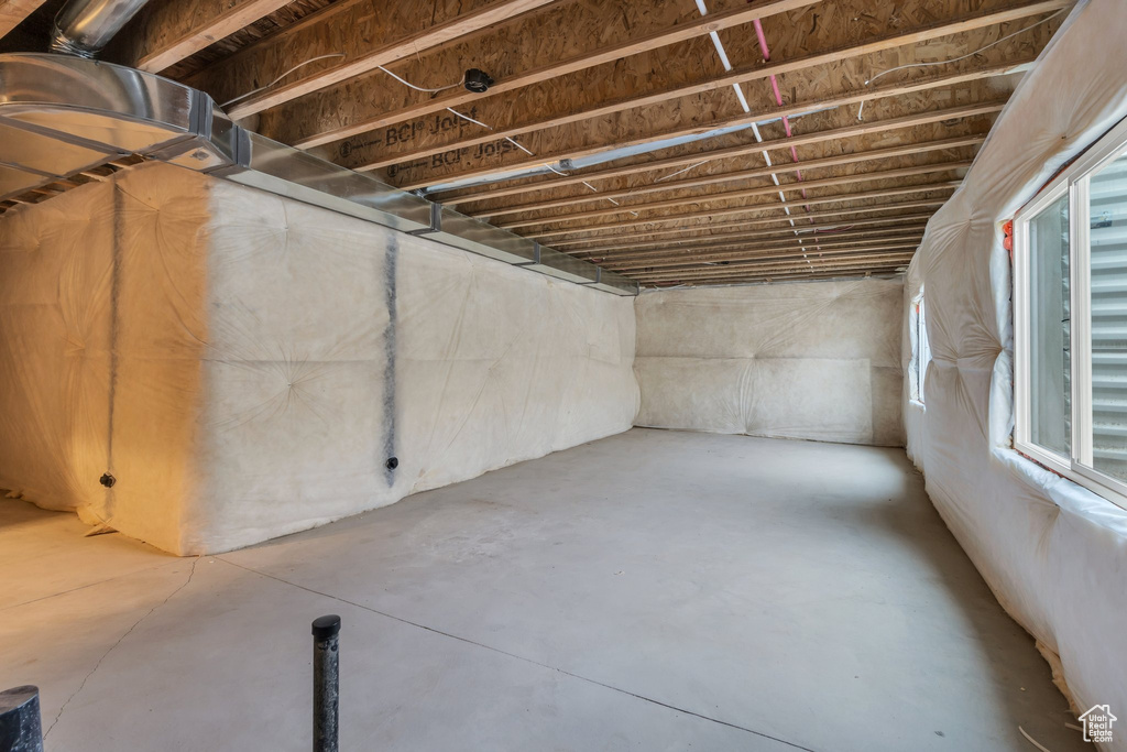 Below grade area with plenty of natural light