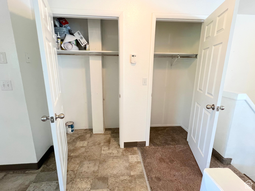 View of closet