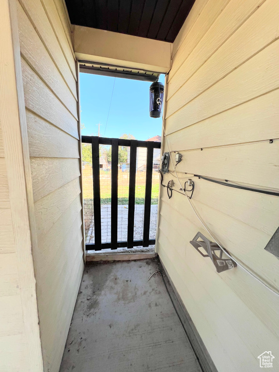 View of property entrance