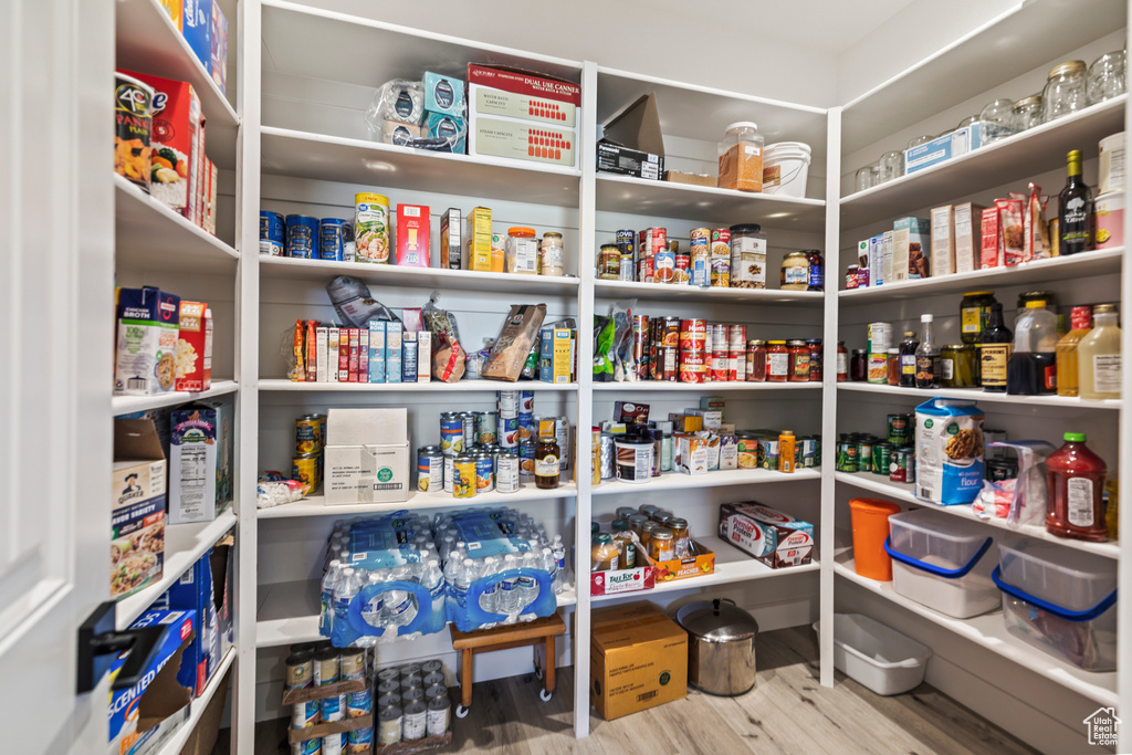 View of storage area