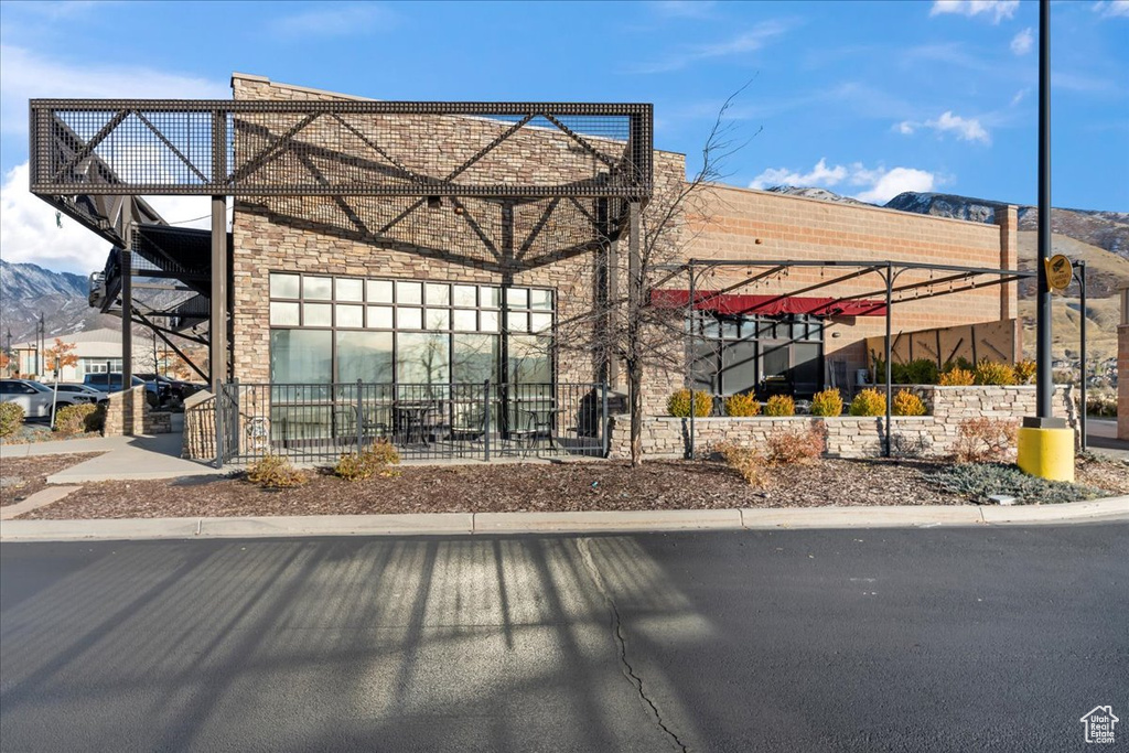 View of property's community featuring a mountain view