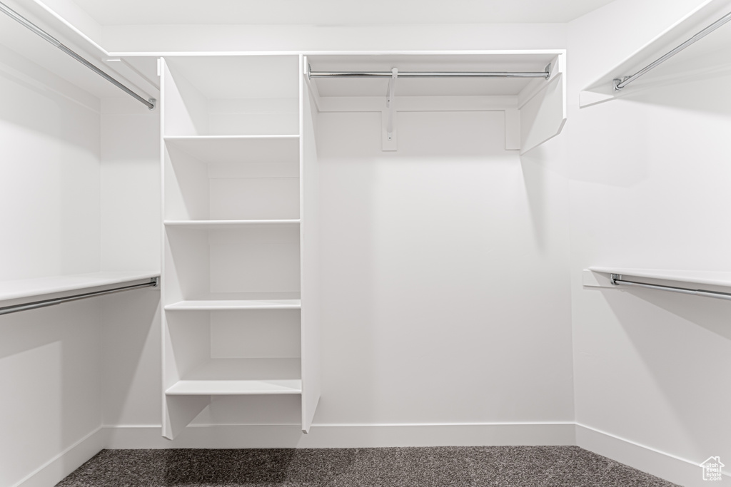 View of spacious closet