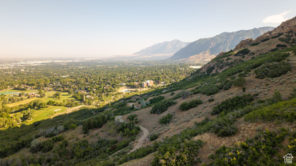 View of mountain backdrop