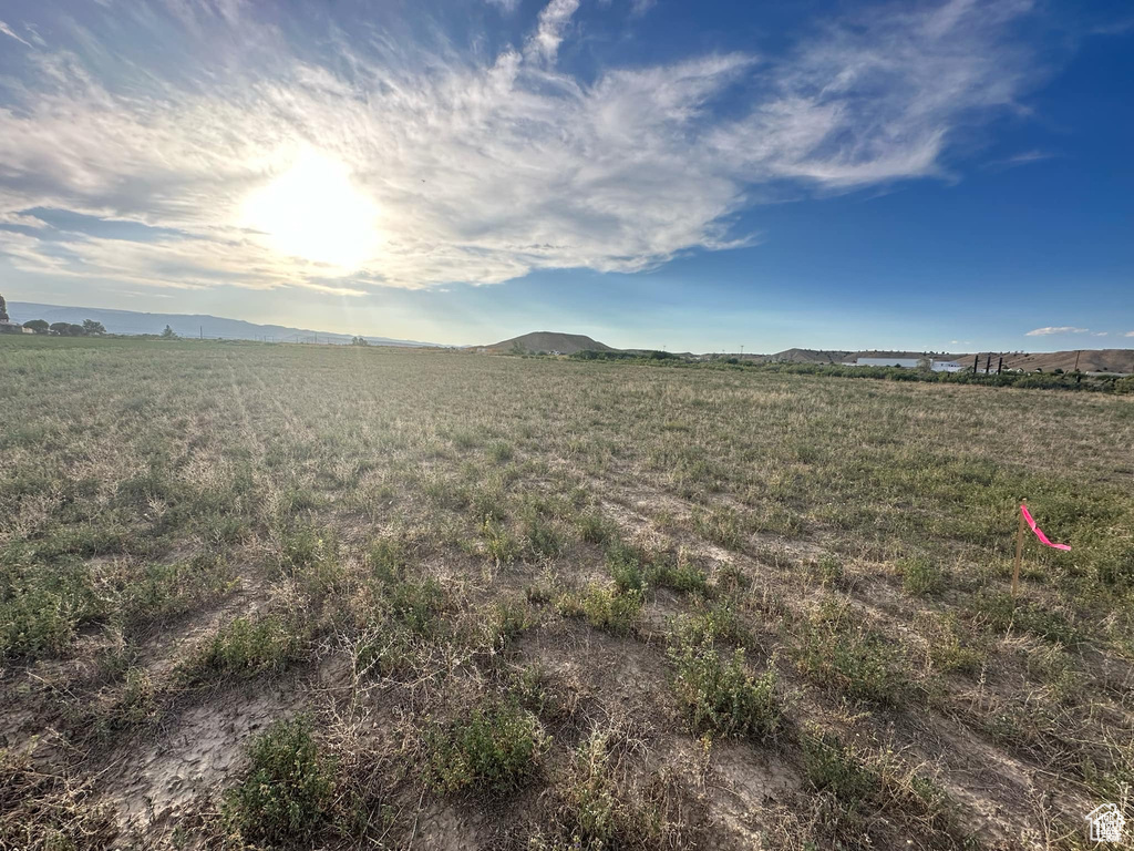 Property view of mountains featuring a rural view