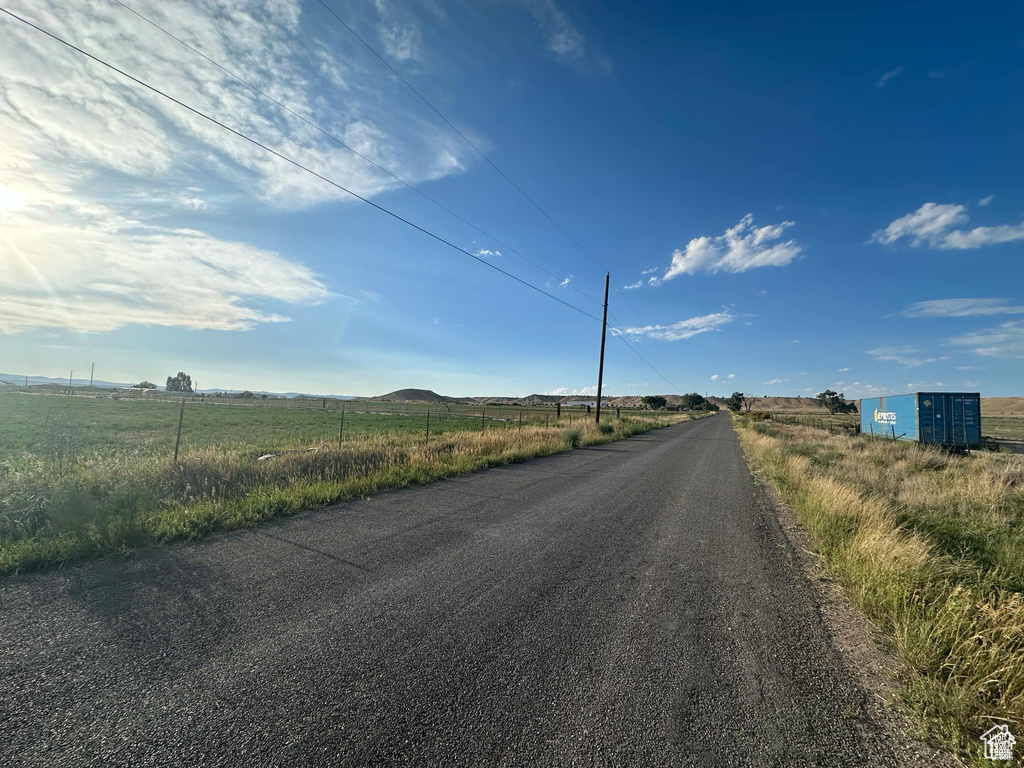 View of road featuring a rural view