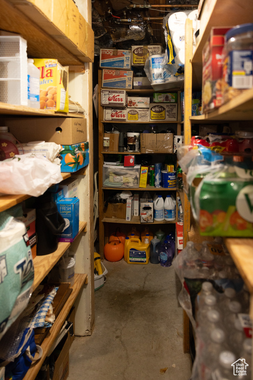 View of storage area
