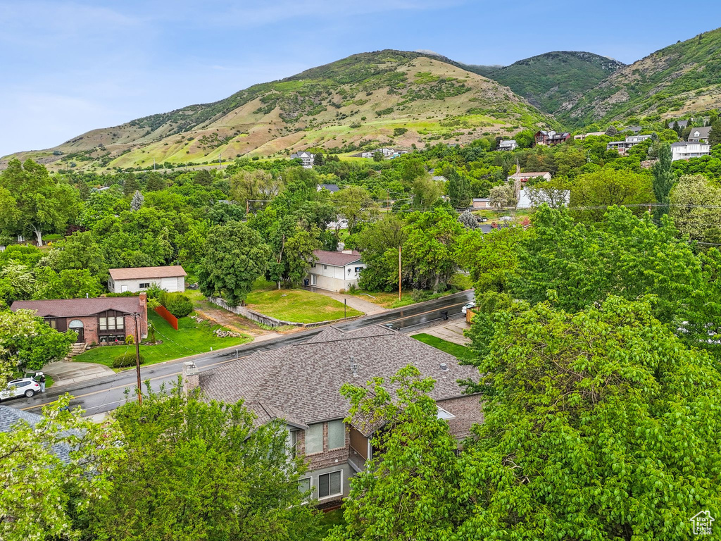 View of mountain backdrop