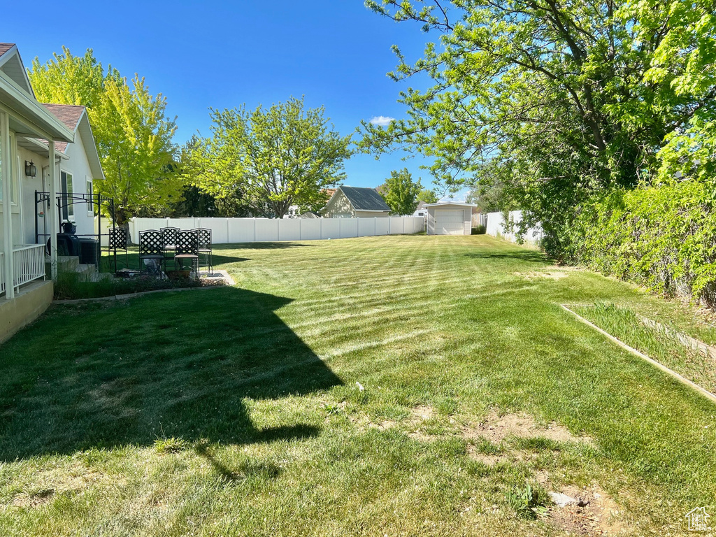 View of yard