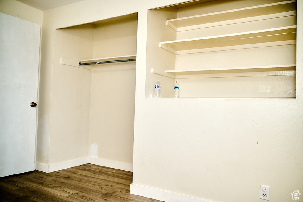View of closet