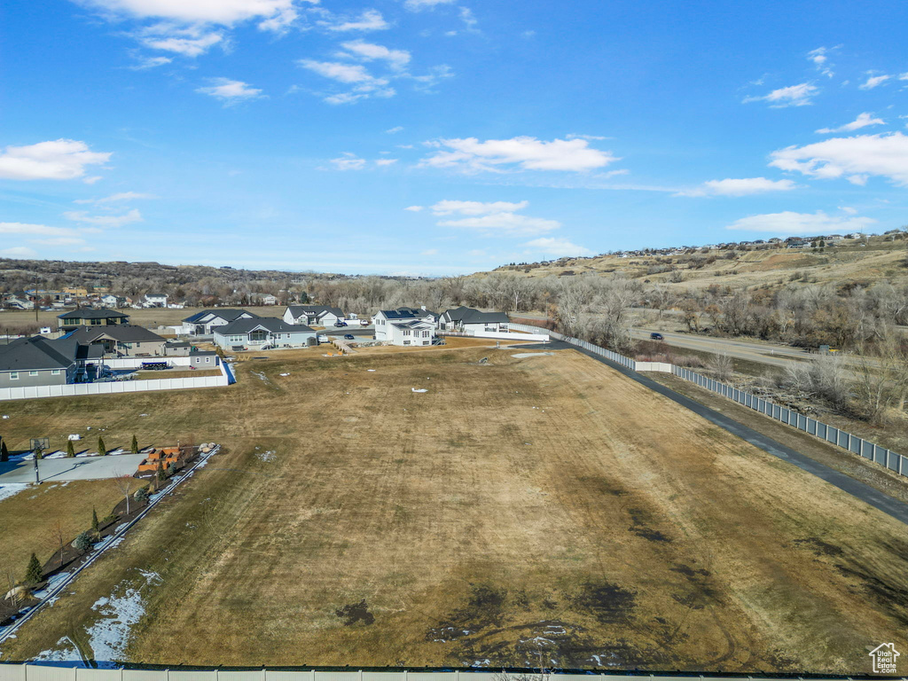 Drone / aerial view featuring a residential view