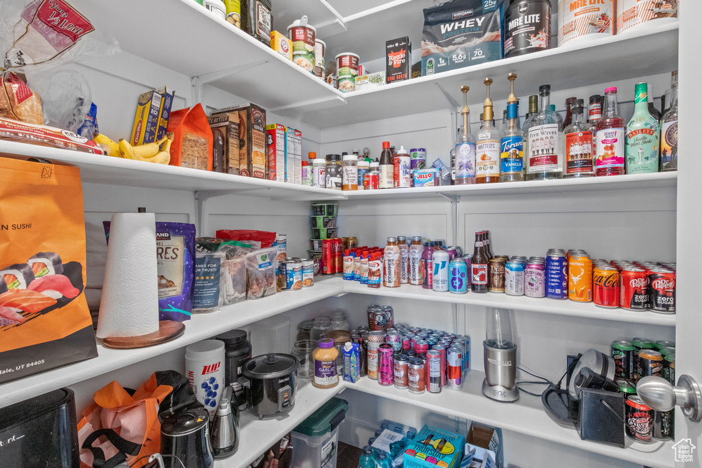View of pantry