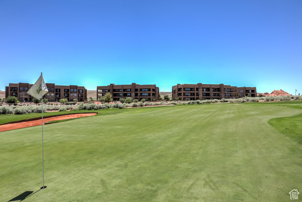 View of property\'s community featuring view of golf course
