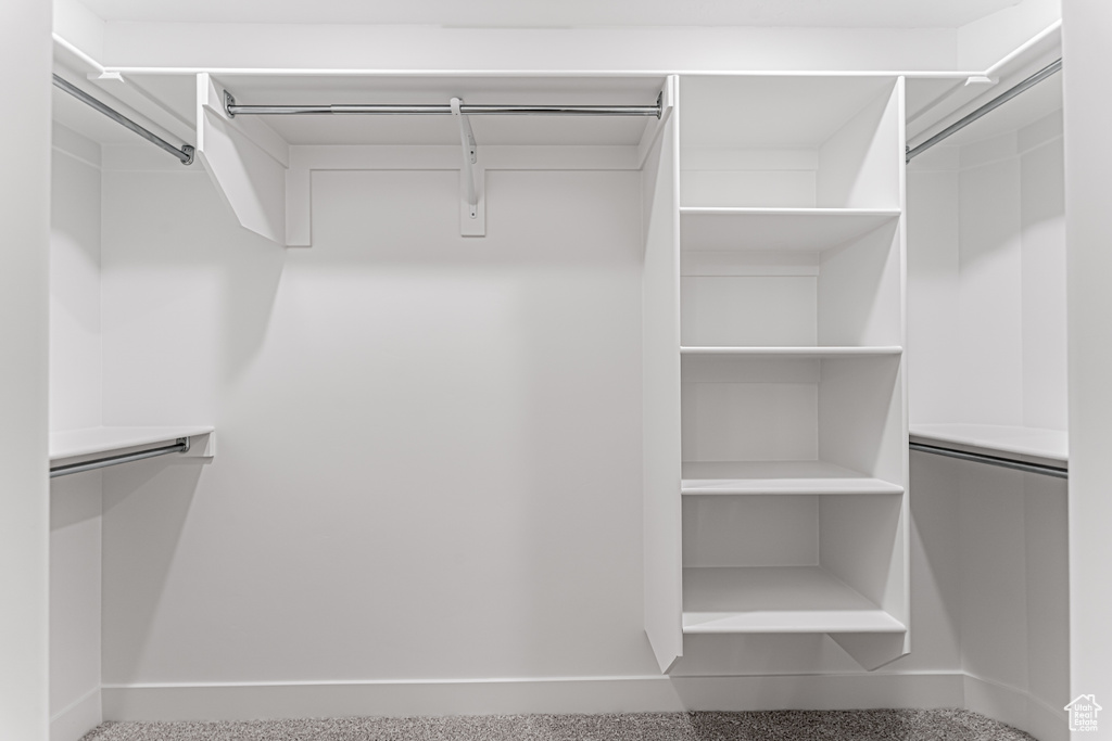 View of spacious closet