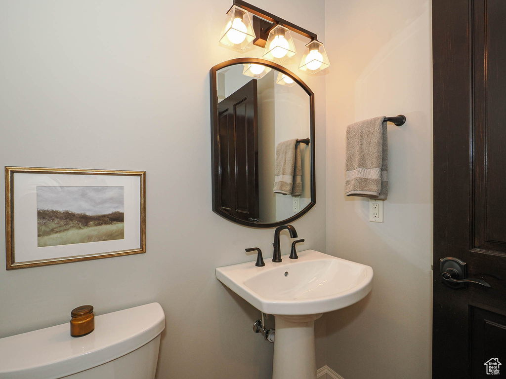 Bathroom featuring toilet