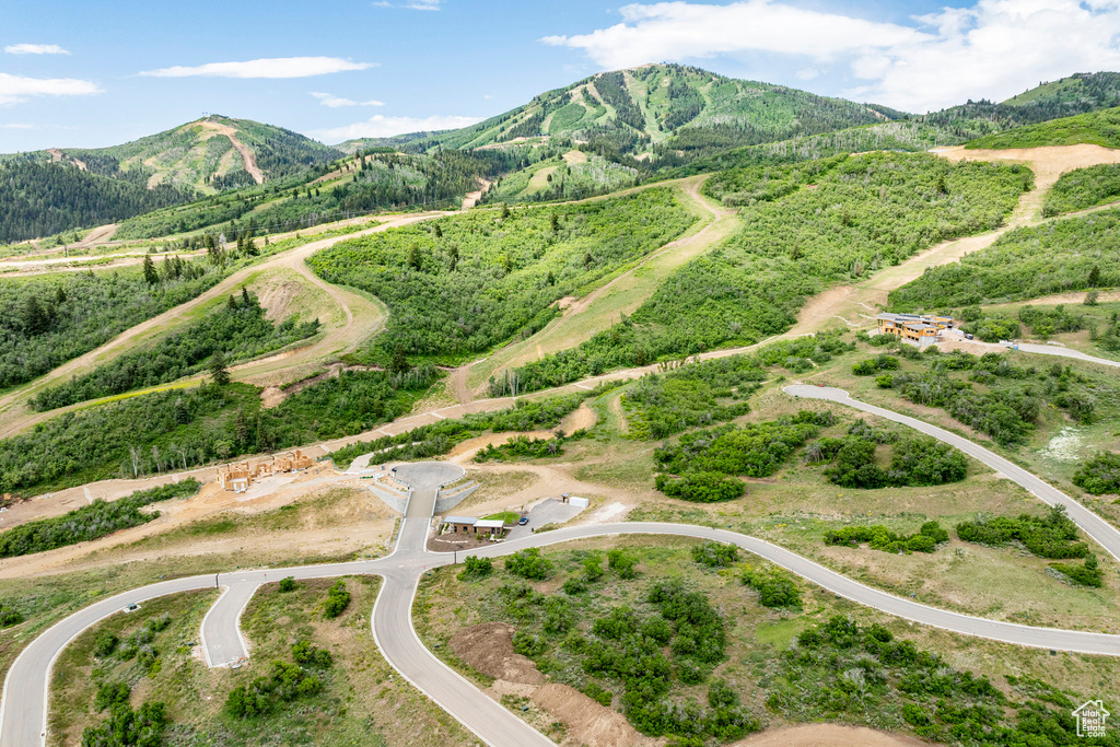 View of mountain backdrop