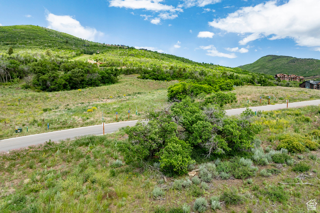 View of mountain backdrop