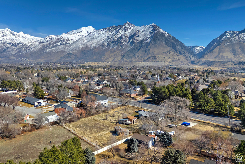 View of mountain feature featuring a residential view