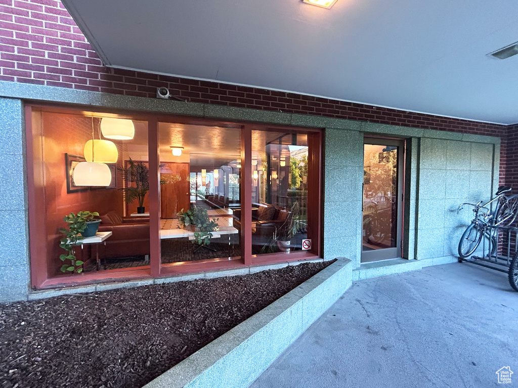 View of property entrance