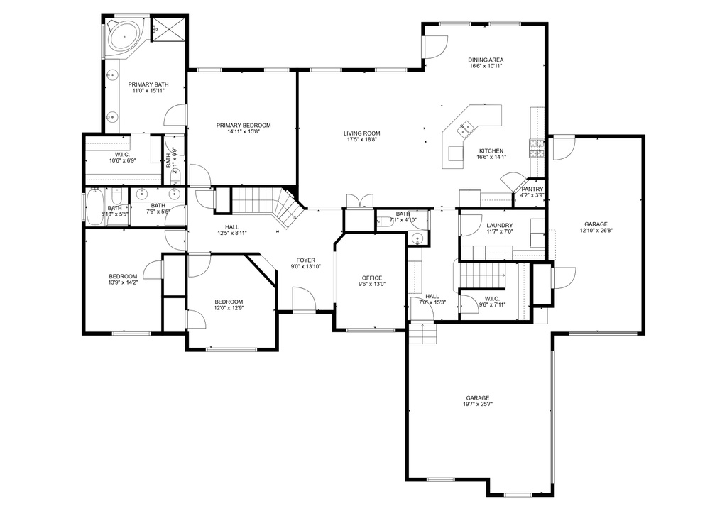 View of layout