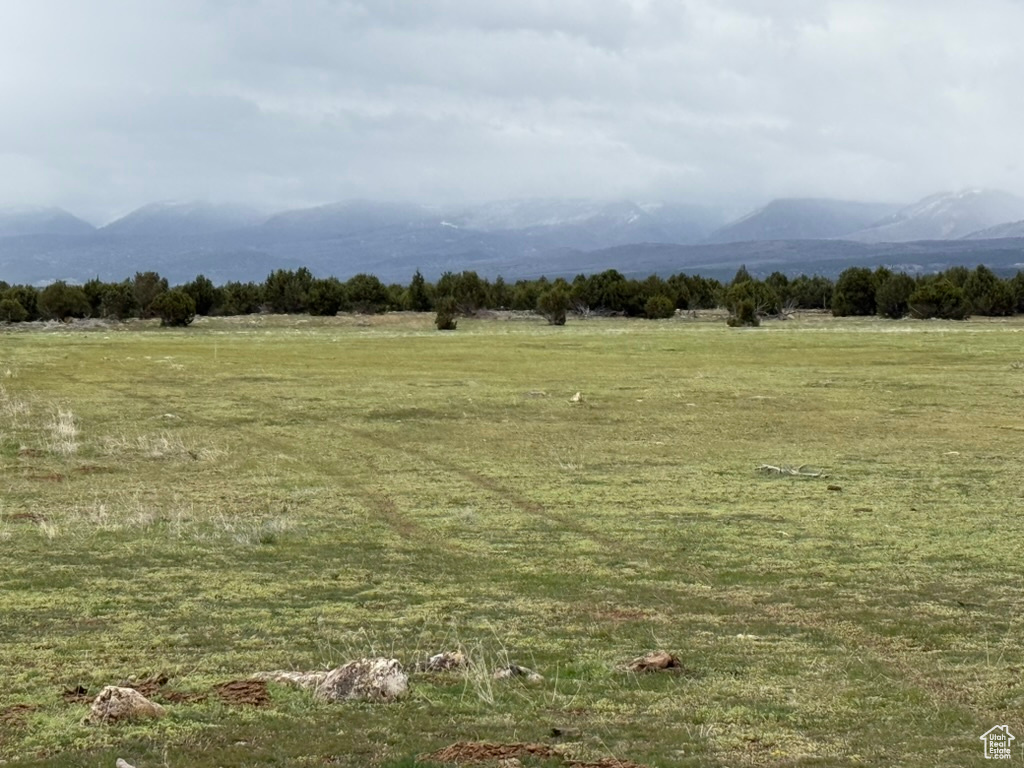View of nature with a mountain view and a rural view