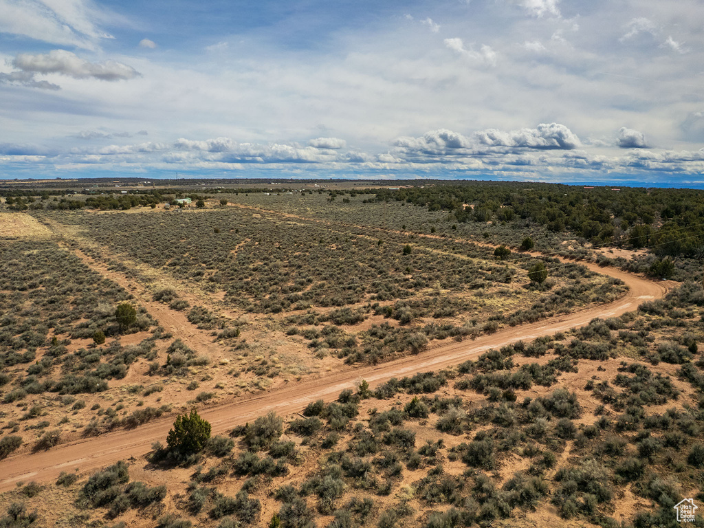 Bird\'s eye view featuring a rural view