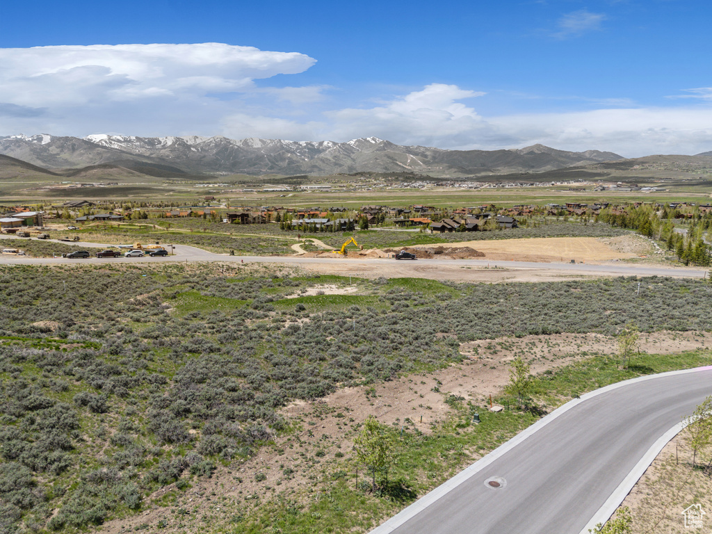 View of mountain background